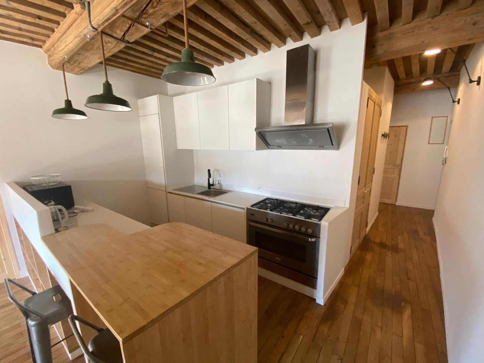 Appartement T3 Hyper Centre De Lyon, Super Vue Fourviere المظهر الخارجي الصورة