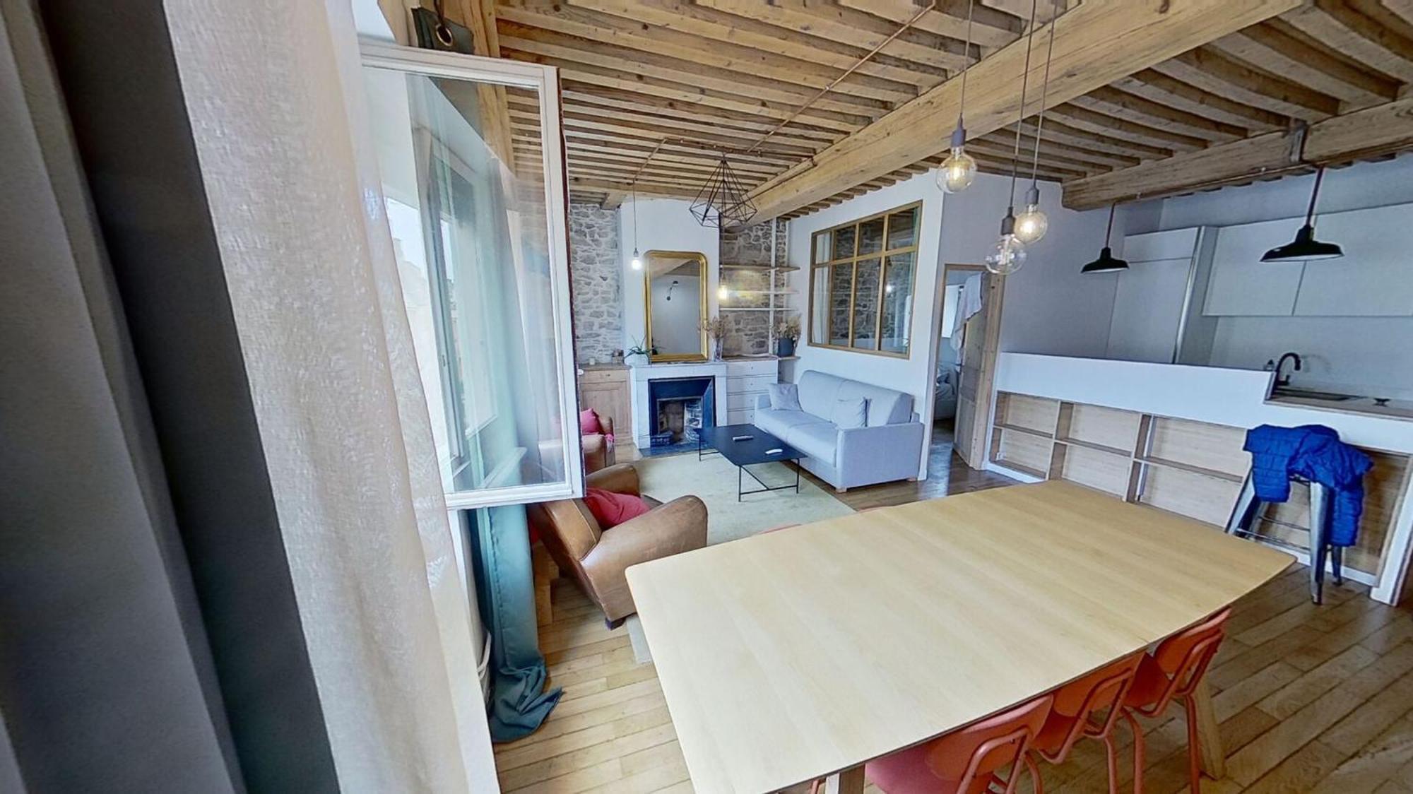 Appartement T3 Hyper Centre De Lyon, Super Vue Fourviere المظهر الخارجي الصورة